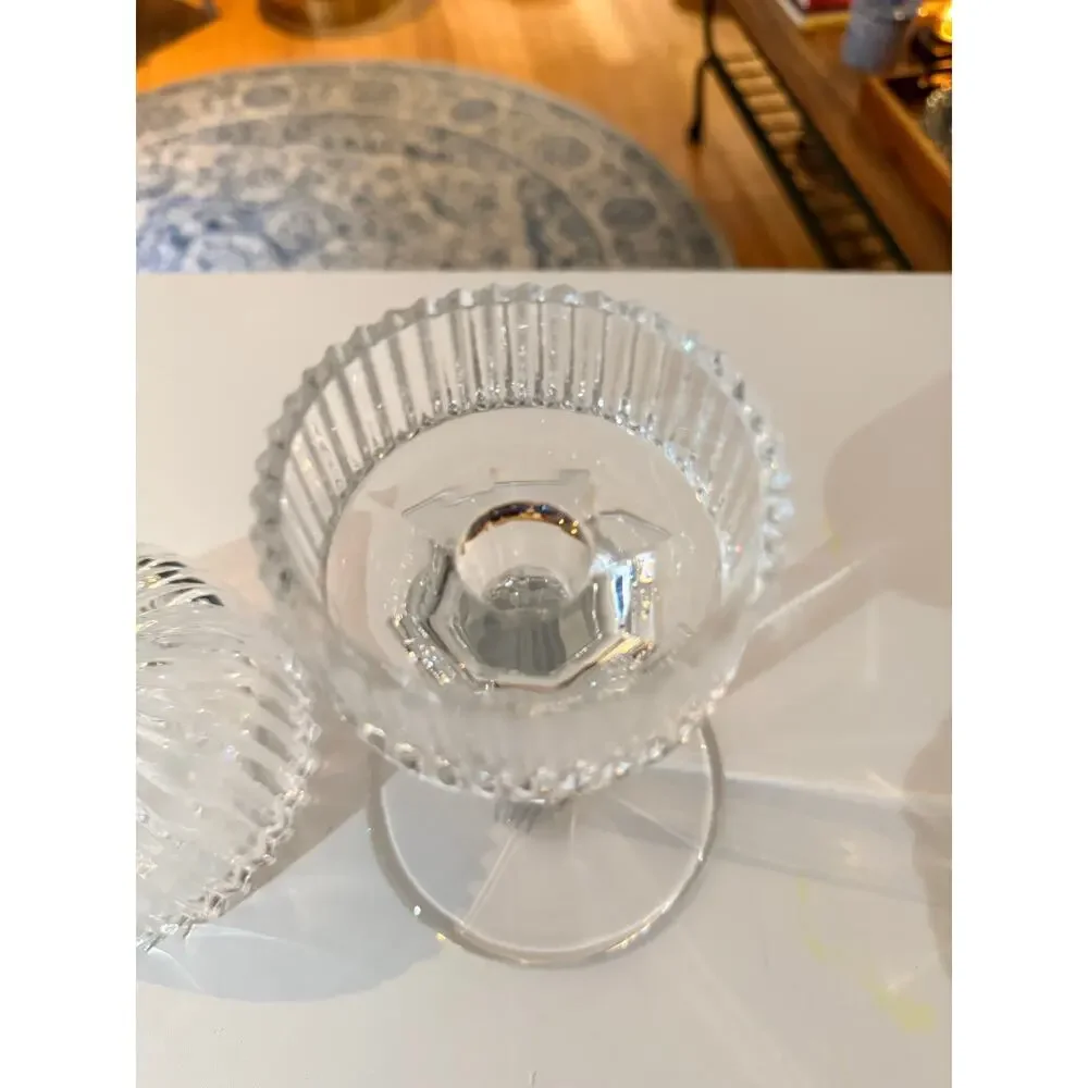 Homco Clear Ribbed 8